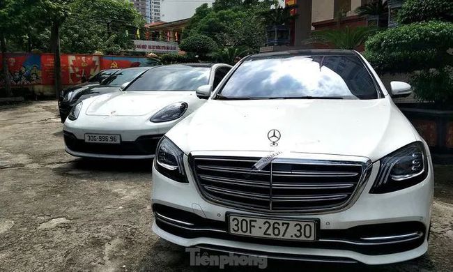 越南河内警方破获特大网络DB案，查封价值百亿的豪车