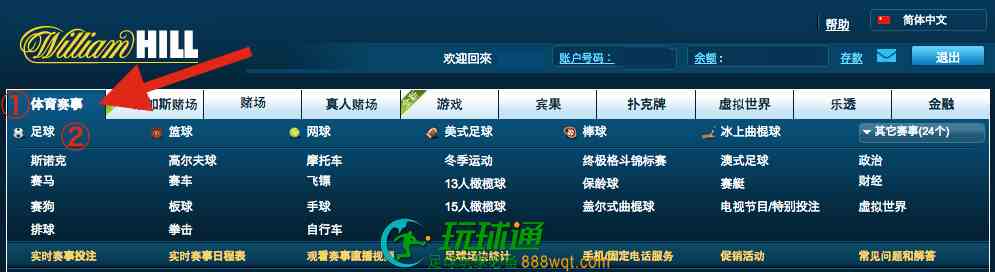 如何在威廉希尔上下注